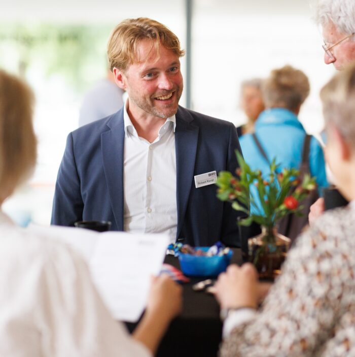 Portretfoto van Robert Kerst tijdens de open dag 2025