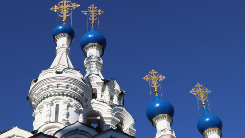 De Russisch-orthodoxe kerk speelt een belangrijke rol in Rusland