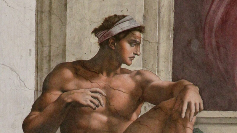 Ignudo van Michelangelo