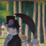 Georges Seurat - Un dimanche après-midi à l’Île de la Grande Jatte (détail)  1884. (Wikimedia Commons - The Art Institute of Chicago)