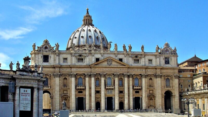 Vier aspecten van het Vaticaan en Rome
